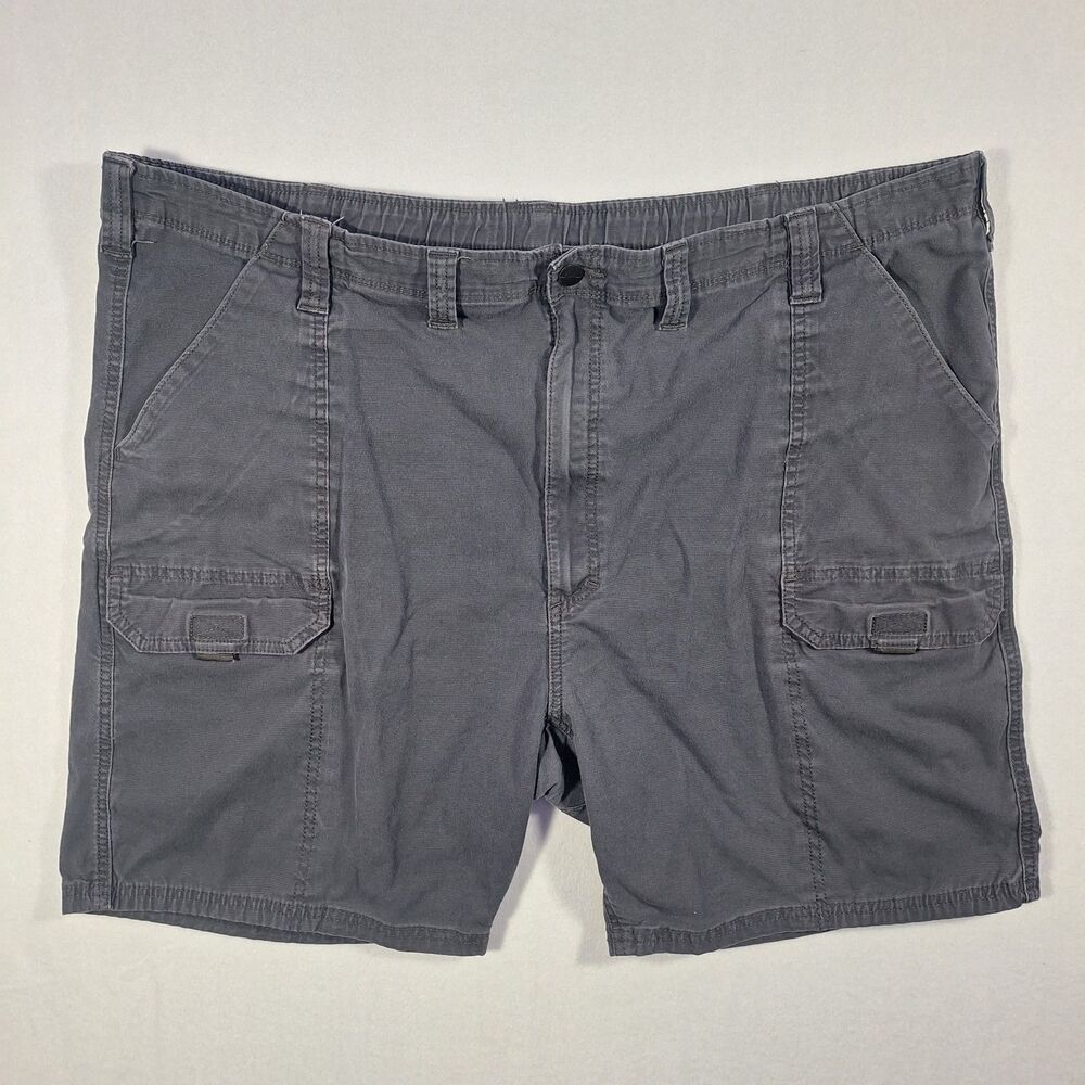 Wrangler Big Men’s Outdoor Performance Shorts Size 48 Ripstop Side Elastic Waist